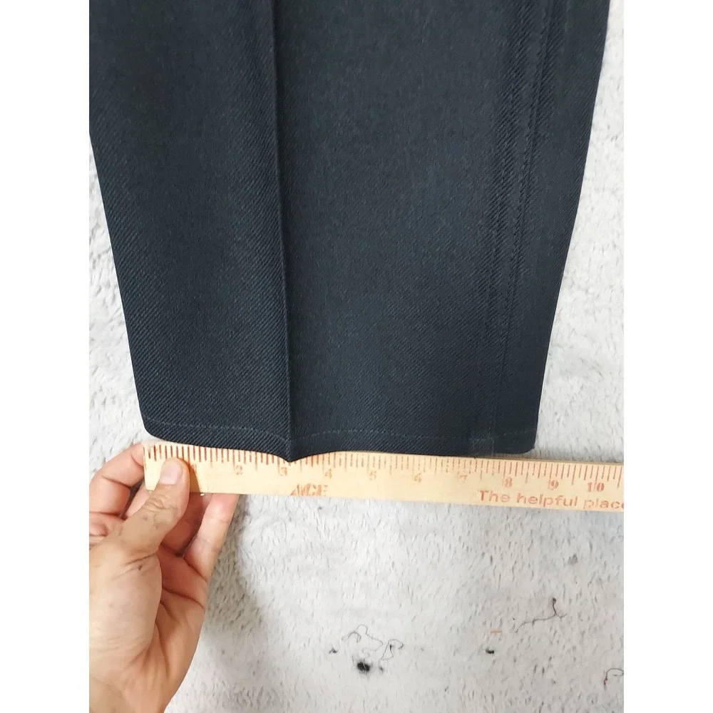 Vintage Levis Pants Men 31x32 Sta Prest Gold Tab Twill Black Polyester Straight